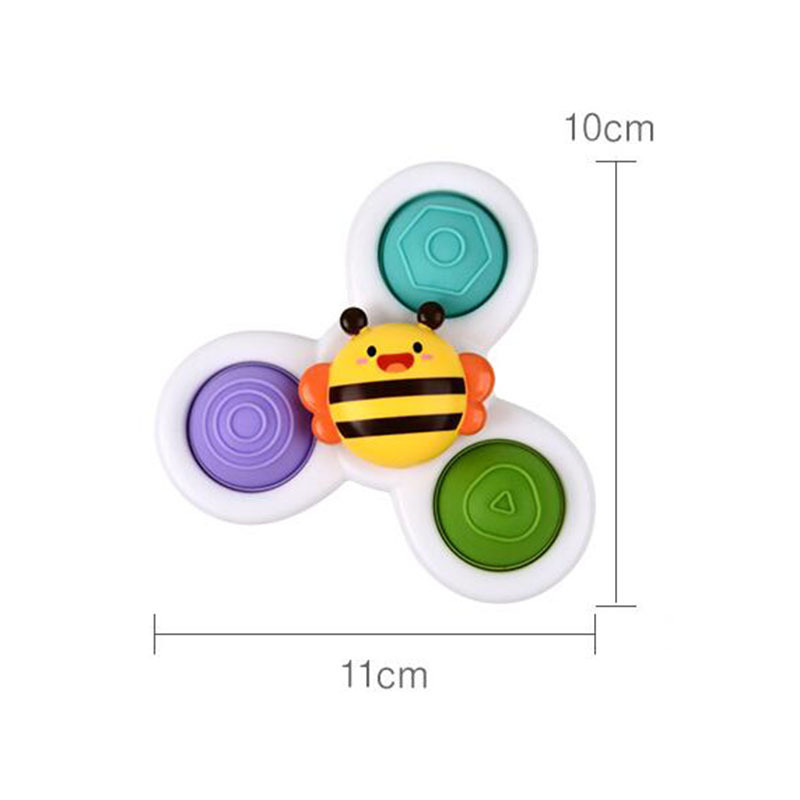 Cartoon Animal Simple Dimple cute rotary windmill Suction Cup Spinner for Baby Boy Girl  Fidget Toy