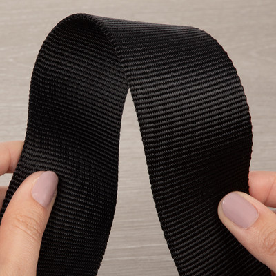 1 Inch Black Nylon Heavy Duty Webbing Strap Polypropylene Heavy Straps for Bags Hammocks Outdoor Climbing and Luggage Strap