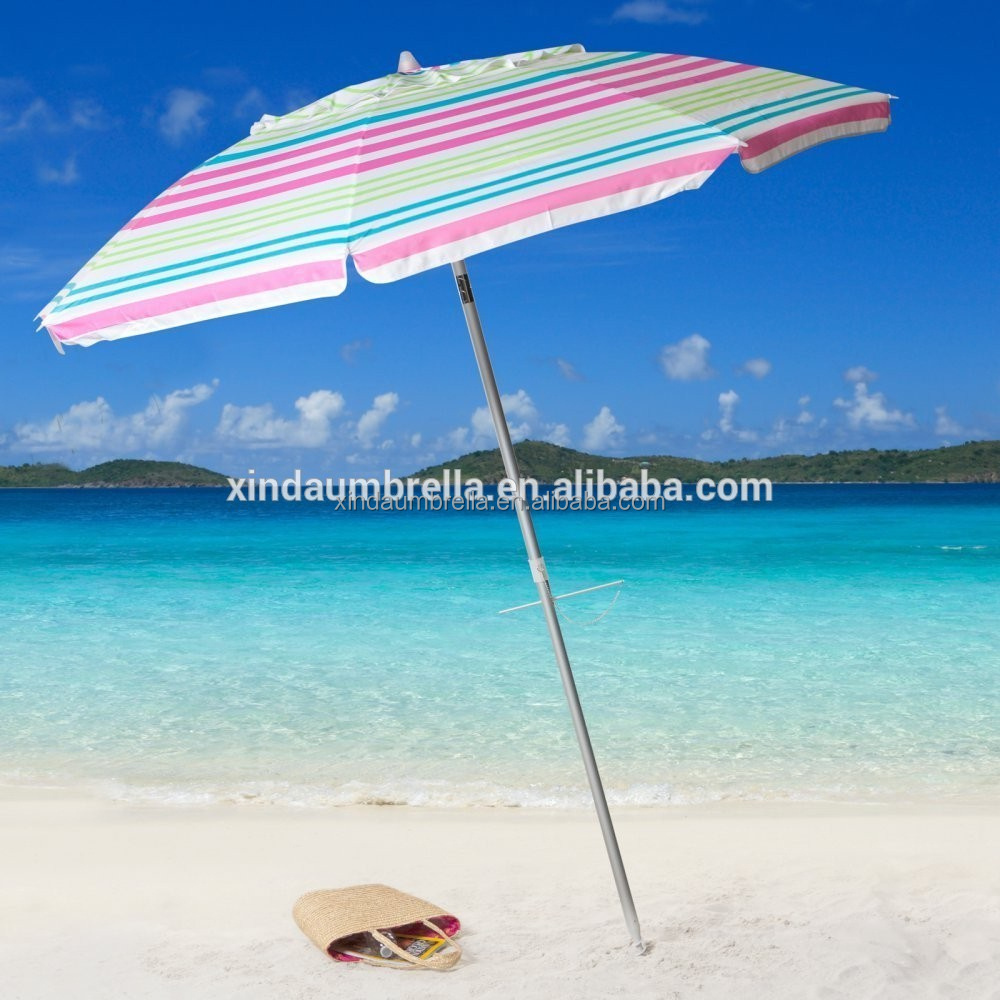 Heininger 1374 Destination Gear Pink Beach Umbrella for Sale XD-BU102