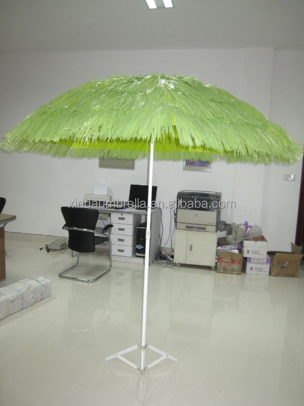 newest umbrella Hawaii Tiki Hula Grass Straw Thatch Beach Umbrella