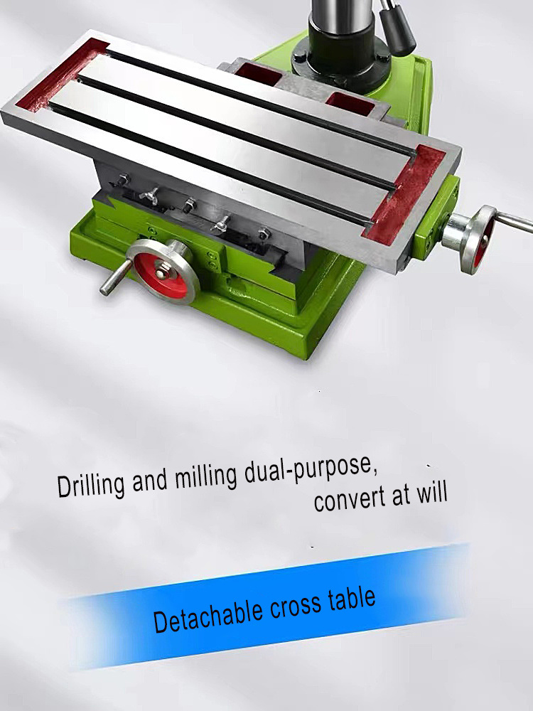 Small Z516column-type cross-table vertical milling and drilling machine. Various specifications can be customized.