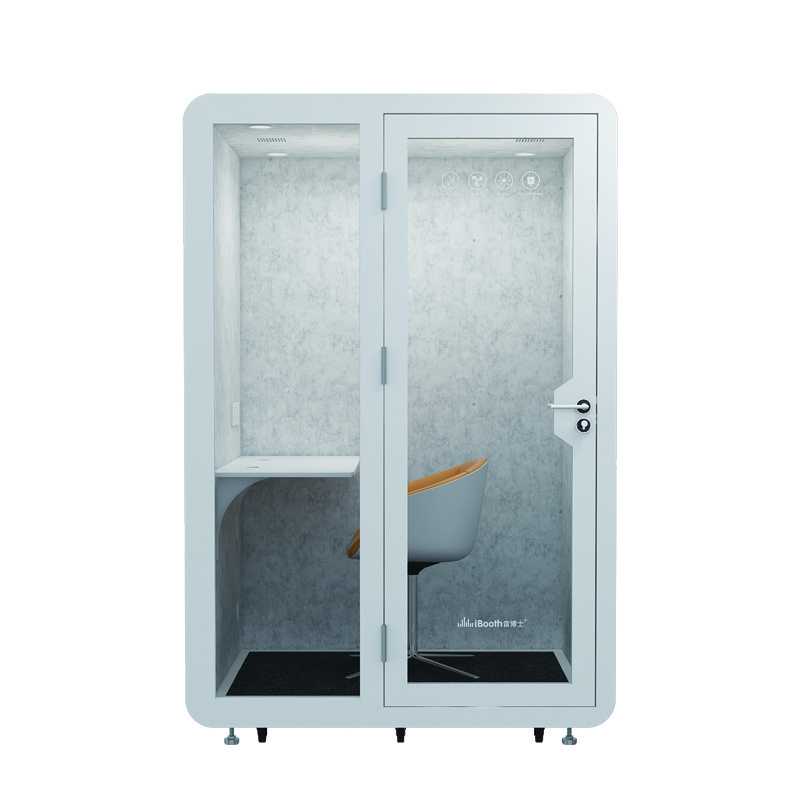 The office pod , movable soundproof booth & portable office pod for reciting, meditation, webcasting, recording & etc