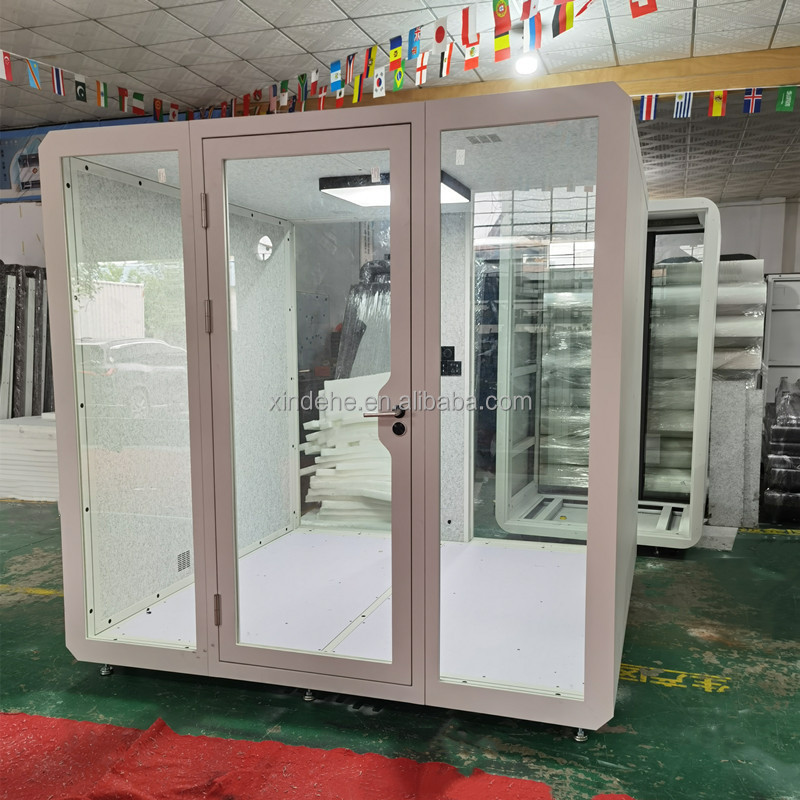 Customized acoustic indoor office pods work pods office meeting pods phone booth for office school