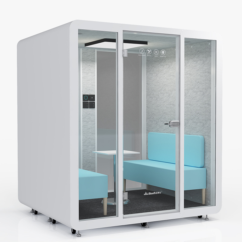 Customize Soundproof Booth Portable Soundproof Room Office Portable Cabin Privacy Office Meeting Pods