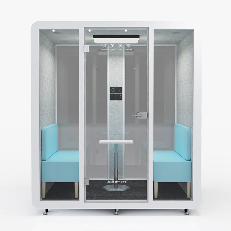 Customize Soundproof Booth Portable Soundproof Room Office Portable Cabin Privacy Office Meeting Pods