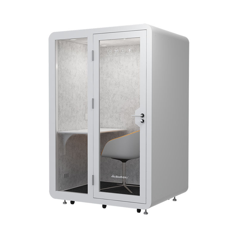 The office pod , movable soundproof booth & portable office pod for reciting, meditation, webcasting, recording & etc