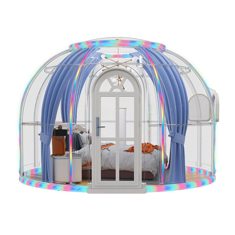 3M Starry Cabin House PC Home Dome Transparent Bubble Dome Tent For Dining House/Cafe/ Resorts/ Villas/ Camping