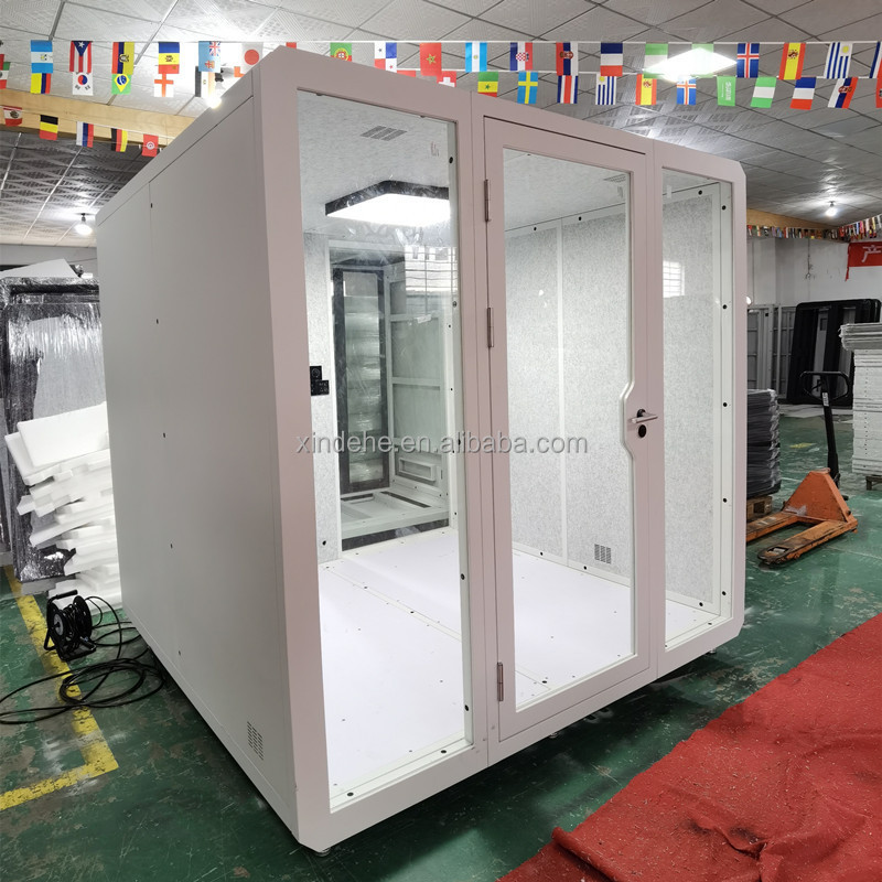 Customized acoustic indoor office pods work pods office meeting pods phone booth for office school