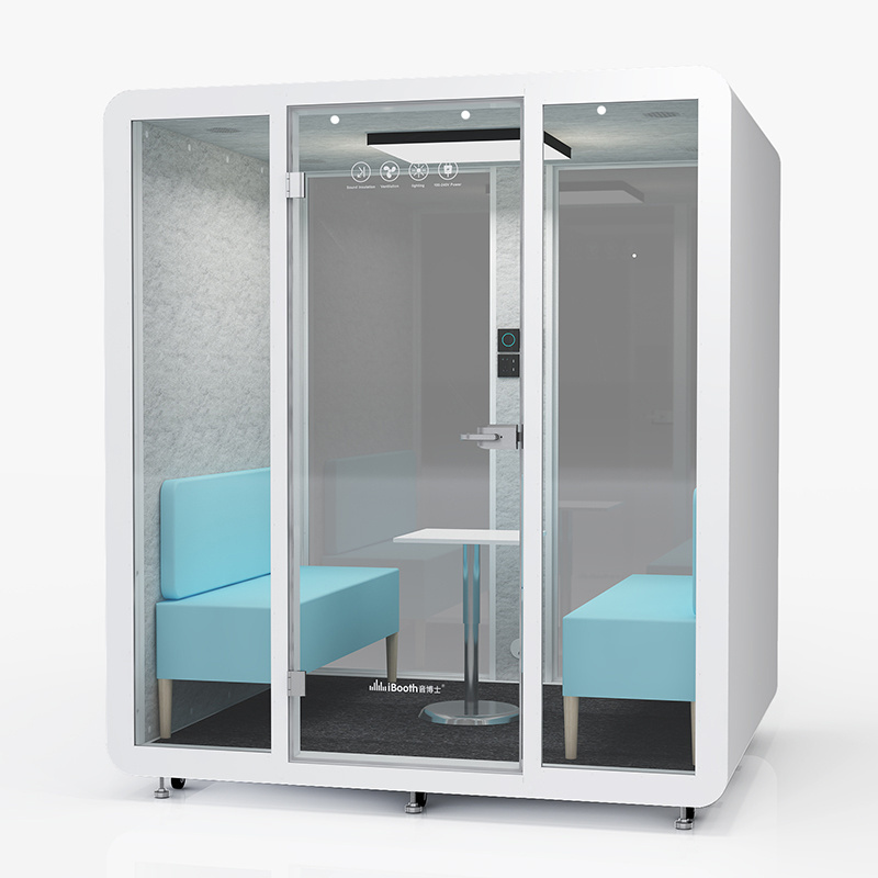 Customize Soundproof Booth Portable Soundproof Room Office Portable Cabin Privacy Office Meeting Pods