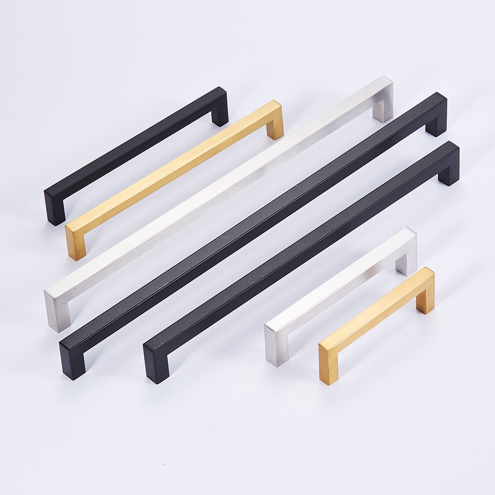 Factory Price Stainless Steel Furniture Kitchen Cabinet Door Handle T Bar Closet Pulls