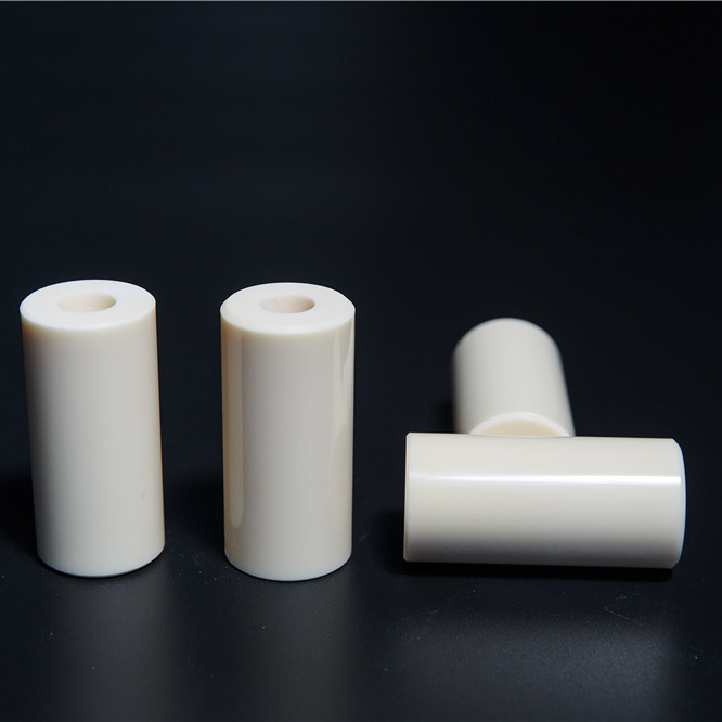 custom alumina insulating sleeve industrial ceramic insulating Porcelain sleeve Alumina ceramic tube