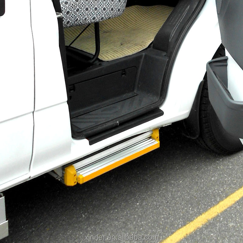 Electric Aluminum Anti-slip Entry Sliding Step Door Foot Side Step for RV Caravan Camper Travel Trailer Motorhome Sprinter