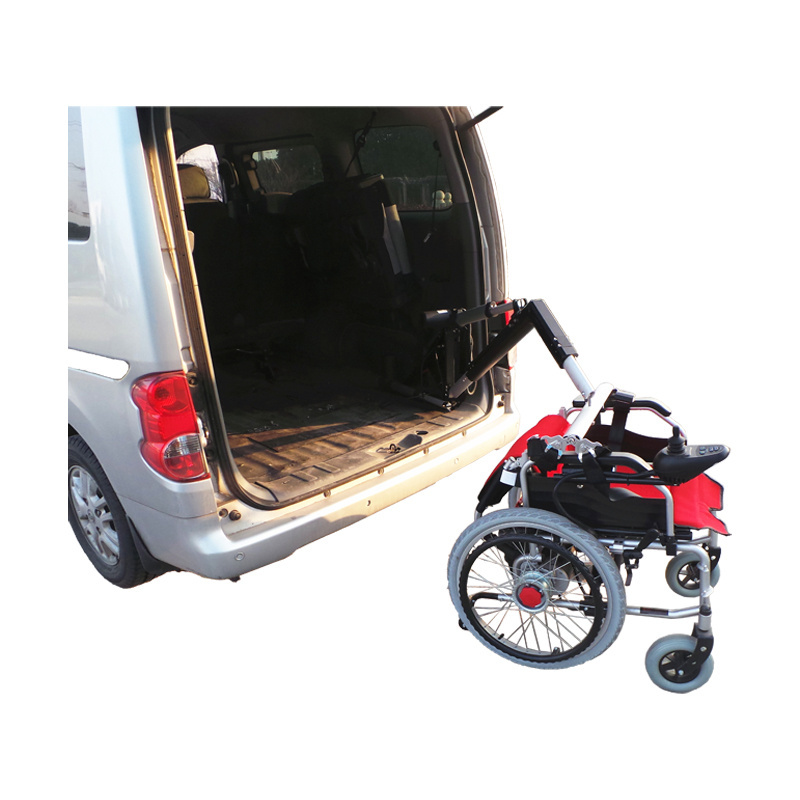 Car Trunk Wheelchair Hoist Cantilever Crane Lift Wheelchair Into Car Trunk Loading Capacity 100kg Emark Certified