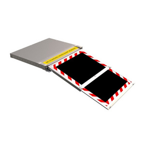 Electric sliding ramps EWR-TD Aluminum Wheelchair Ramps for bus with safe loading capacity 350kg