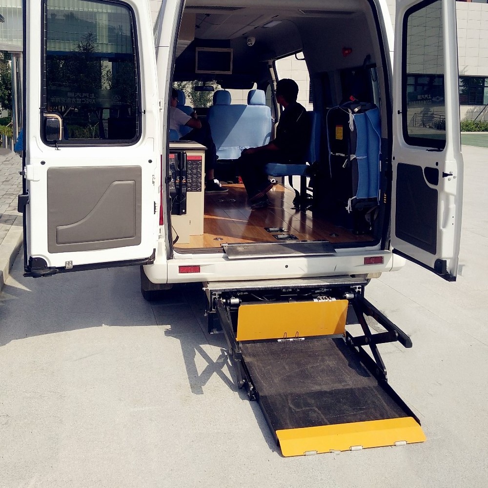 Car Van Bus Electric Wheelchair Lift for Disabled People Wheelchair Patient Get On and Off Vehicles CE Emark Certificate