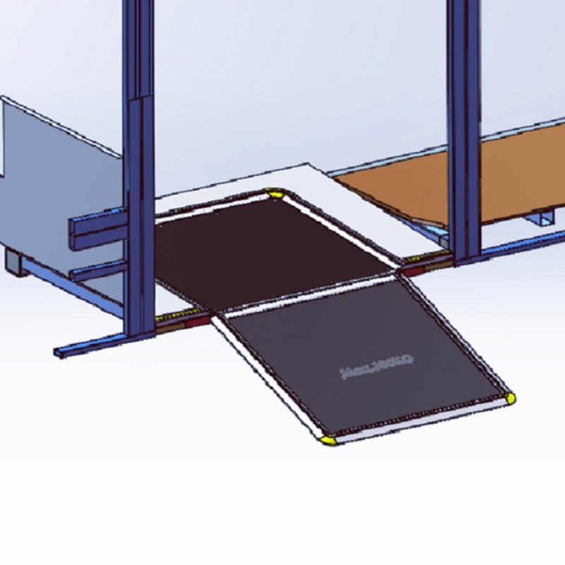 Manual Folding Bus Wheelchair Ramps for Disabled and old people