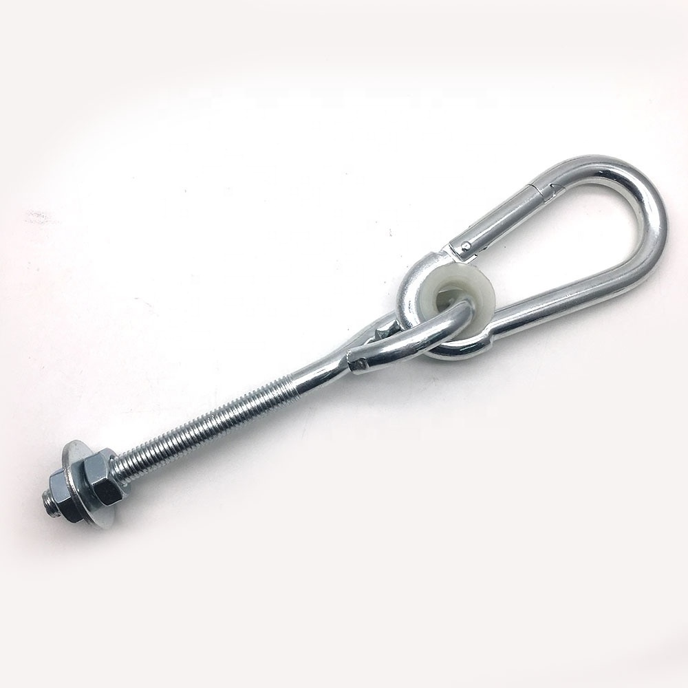 Stainless Steel Swivel Bolt Ceiling Swing Fastener Spring Hook