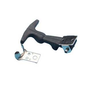 Huiding Hot Sale Black Flexible T-Handle Rubber Hood Draw Latch