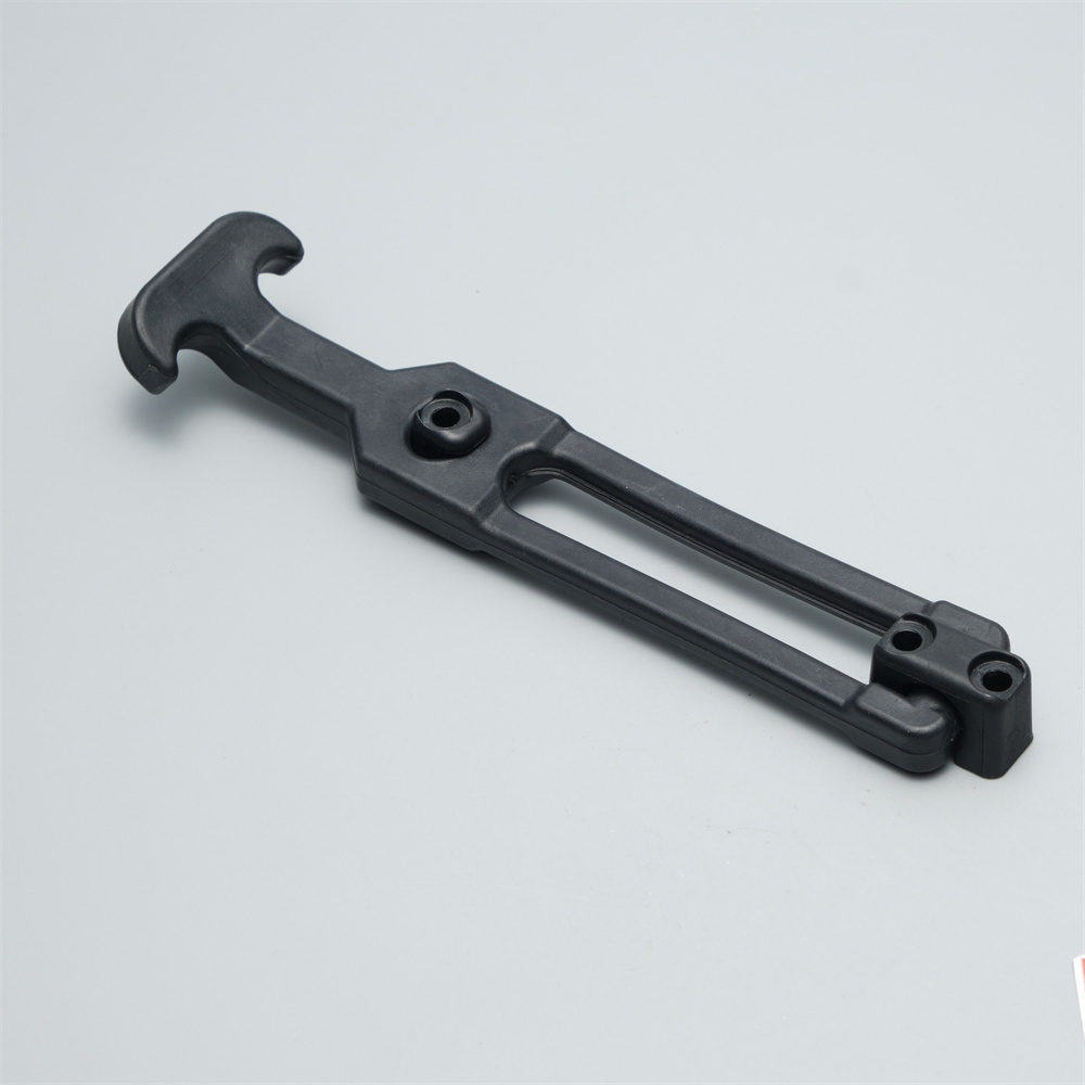 Corrosion Resistance Marine Latch Black Toggle Latch Rubber T-handle Flexible Hasp Black Draw Latch