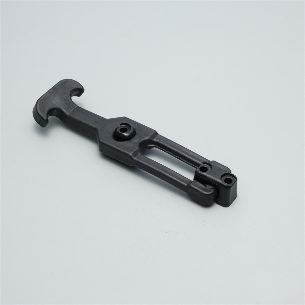 Corrosion Resistance Marine Latch Black Toggle Latch Rubber T-handle Flexible Hasp Black Draw Latch