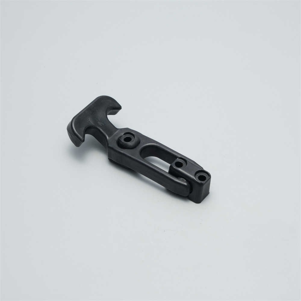 Corrosion Resistance Marine Latch Black Toggle Latch Rubber T-handle Flexible Hasp Black Draw Latch