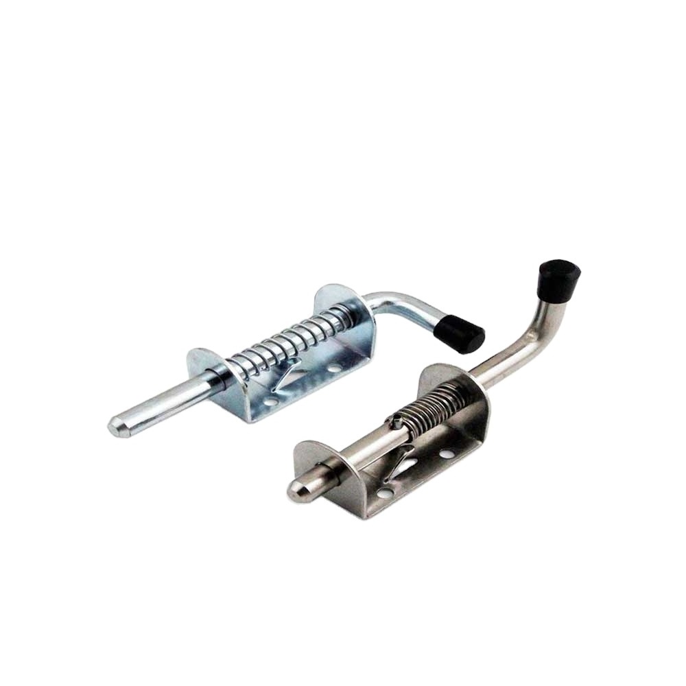 Huiding Spring Loaded Latch Pin 304 Stainless Steel Barrel Bolt Thickened Gate Latch