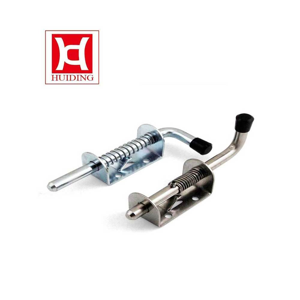 Huiding Spring Loaded Latch Pin 304 Stainless Steel Barrel Bolt Thickened Gate Latch