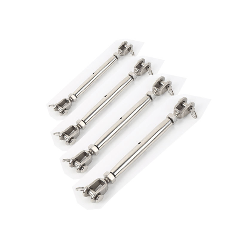 Huiding M6 Closed Body 30mm Length Turnbuckle Stainless Steel