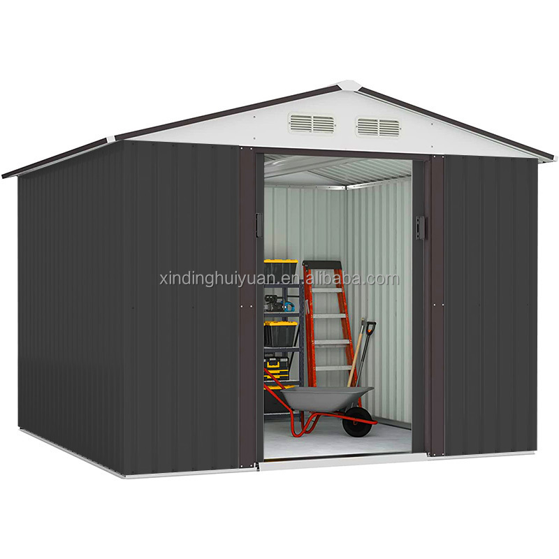 giantz garden shed sheds outdoor storage customize size metal garden shed, galvanized roof tool storage home