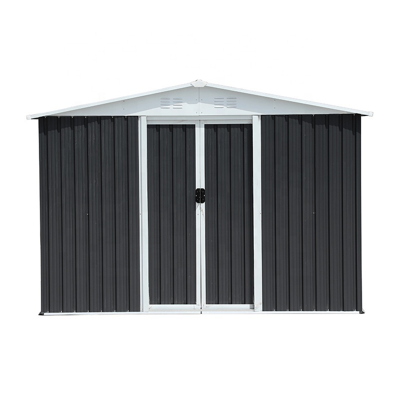 Modern Chinese Cheap 6x4 6x8 Steel Outdoor Shed Garden Storage House