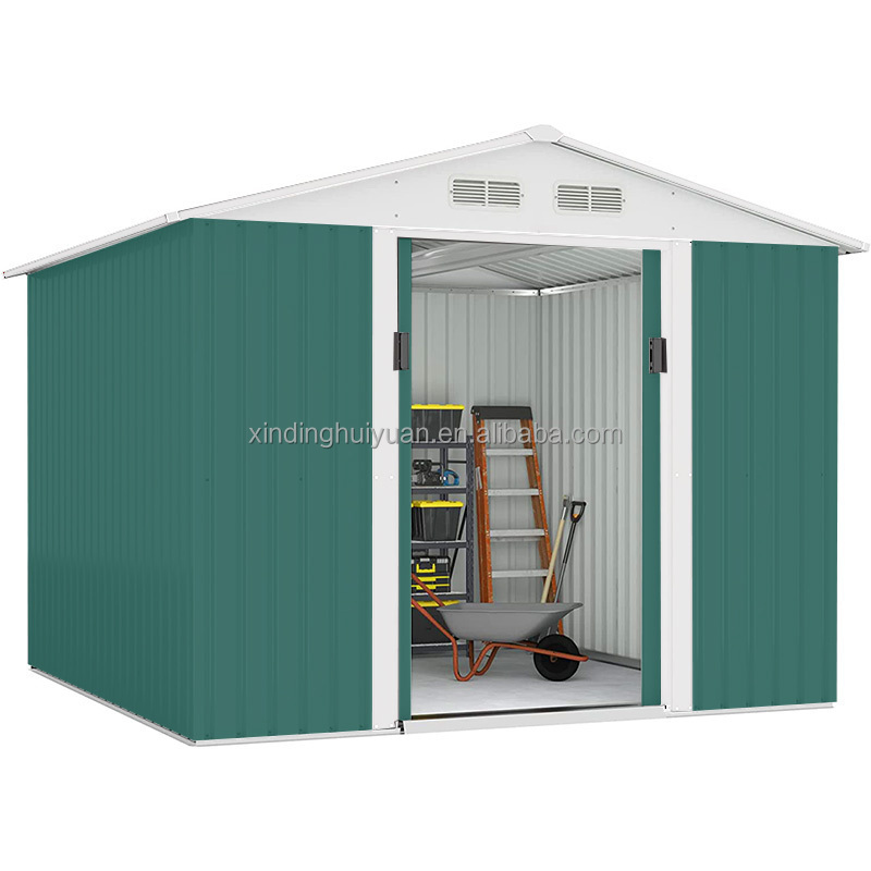 giantz garden shed sheds outdoor storage customize size metal garden shed, galvanized roof tool storage home