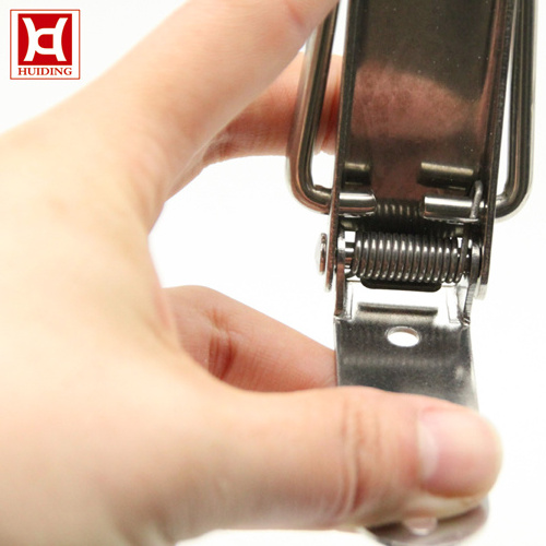 recessed steel toggle latch clip stainless steel 316 marine locking latch spring latch for cage