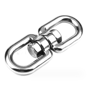 Huiding 304 Stainless Steel Double Eye To Eye Swivel Shackle M4