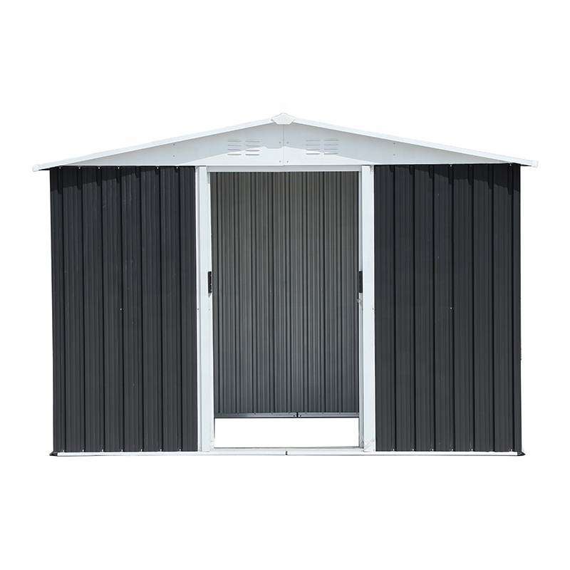 Modern Chinese Cheap 6x4 6x8 Steel Outdoor Shed Garden Storage House