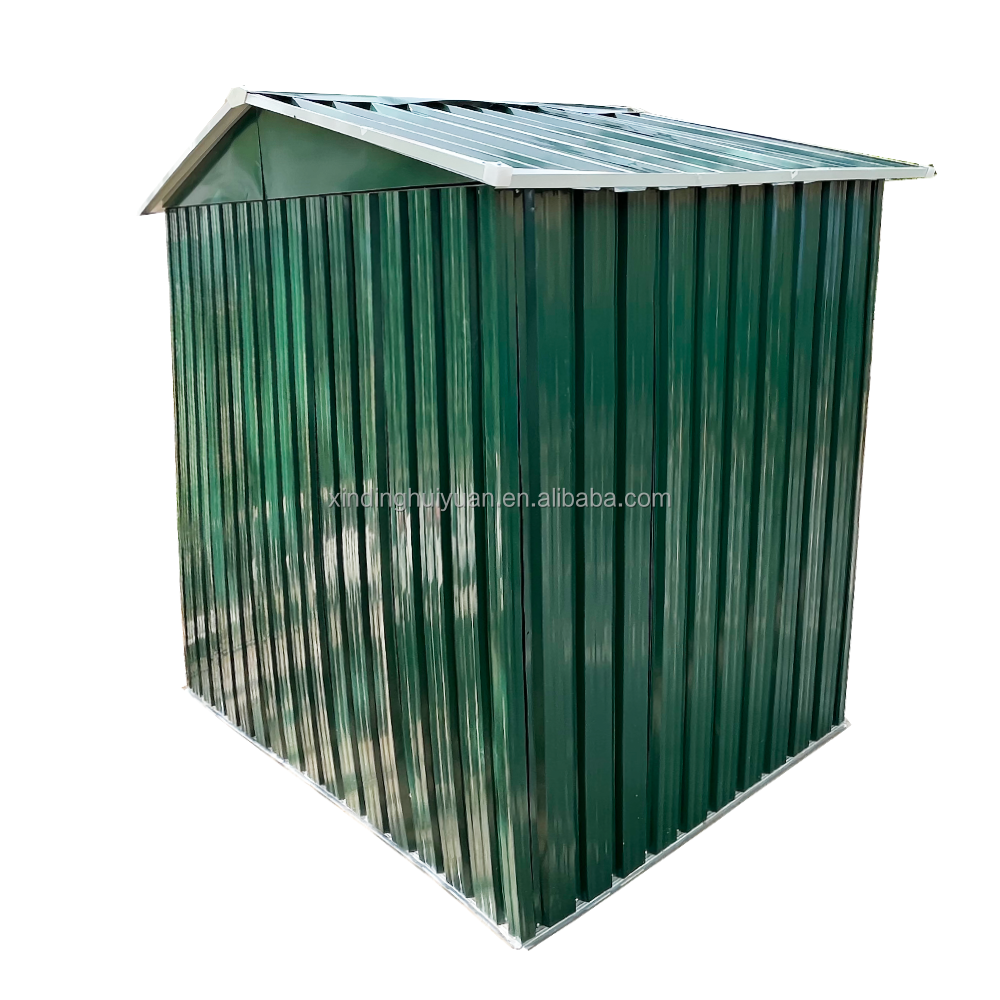 Huiding Custom Wholesale B2B Light Weight 6x6 Feet Metal Steel Garden Sheds