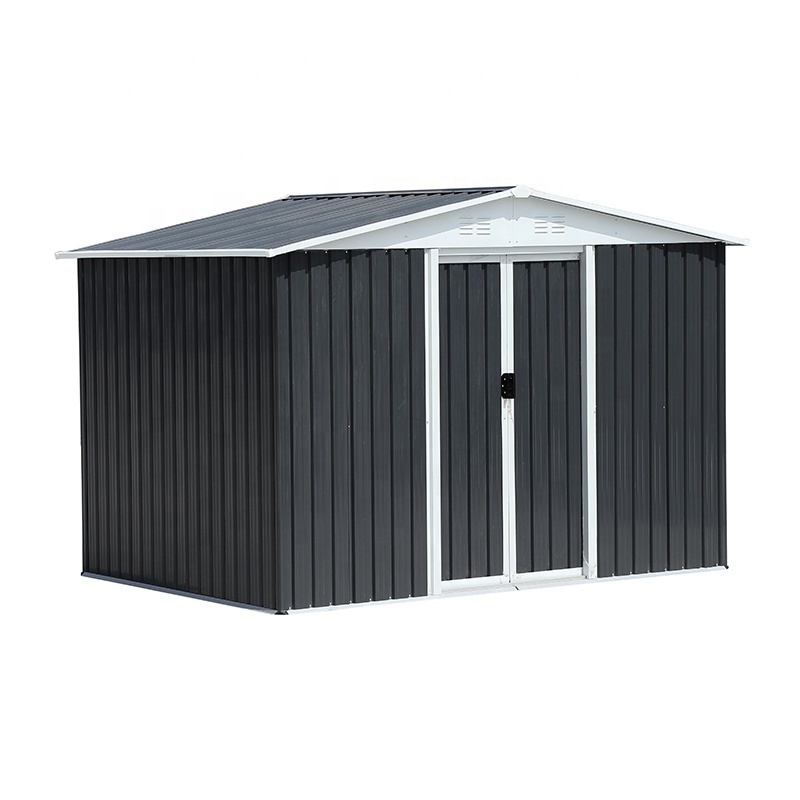 Modern Chinese Cheap 6x4 6x8 Steel Outdoor Shed Garden Storage House