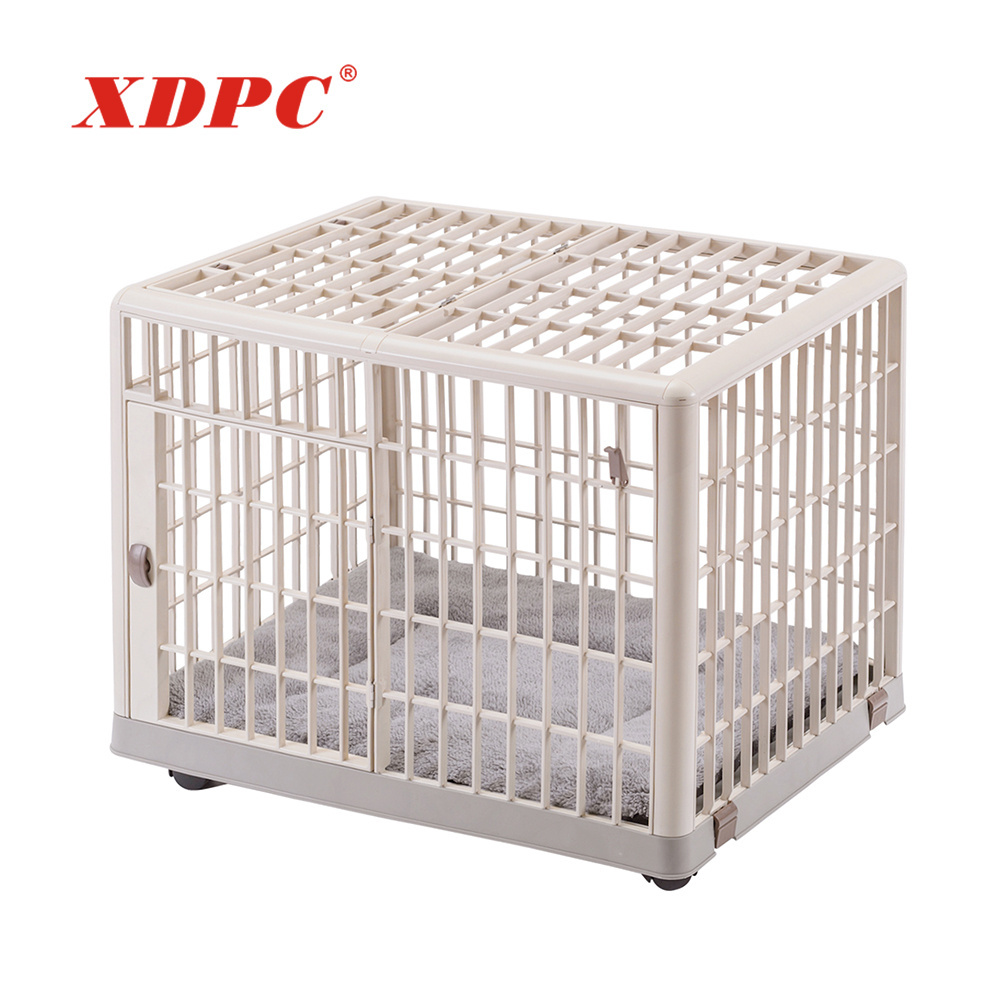 XDPC wholesale plastic pet kennel cage large dog crate