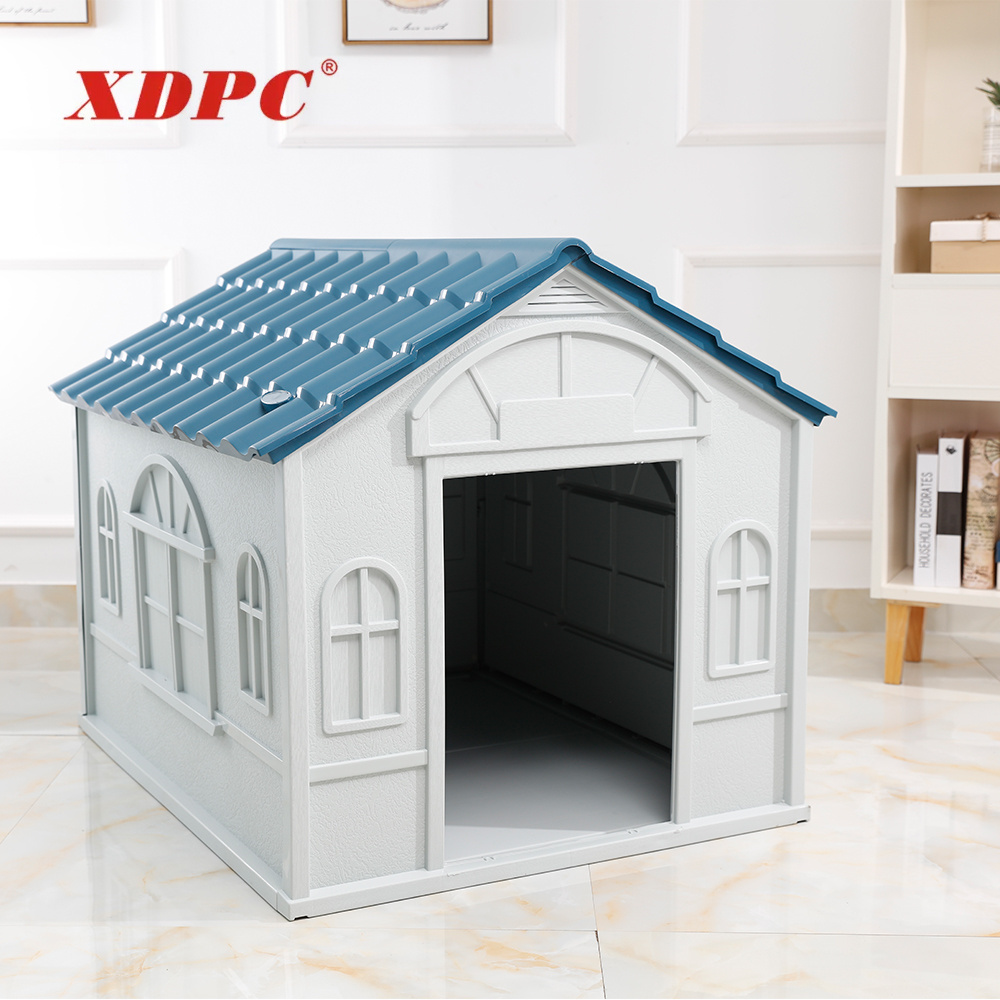 XDPC luxury plastic pet dog bed house kennel for big dog