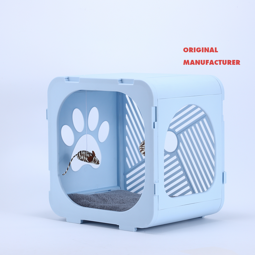 XDPC Multi-functional kennel cat bed folding cat house for pet toy