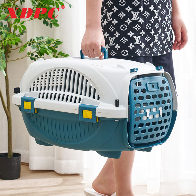 Outdoor Indoor Portable Dog Cat Animal Pet Travel Cages Carrier