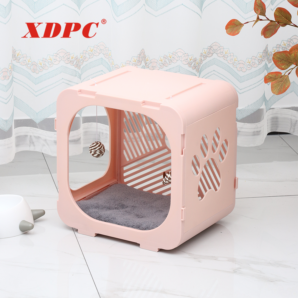 XDPC Multi-functional kennel cat bed folding cat house for pet toy