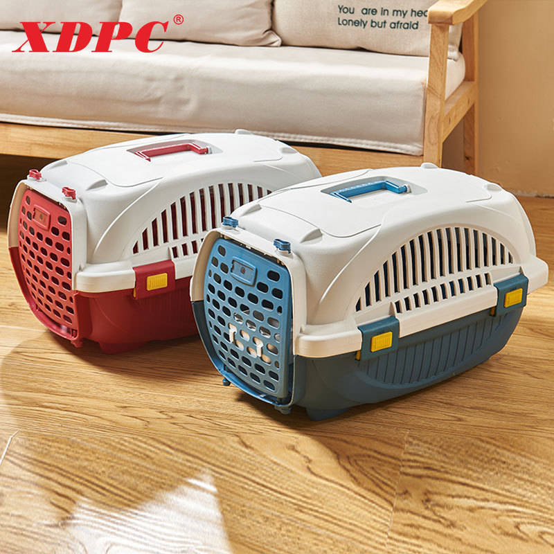 Outdoor Indoor Portable Dog Cat Animal Pet Travel Cages Carrier