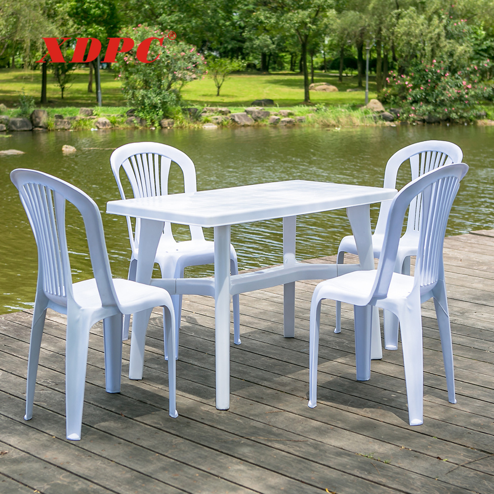 Best price white plastic stacking restaurant dining chair