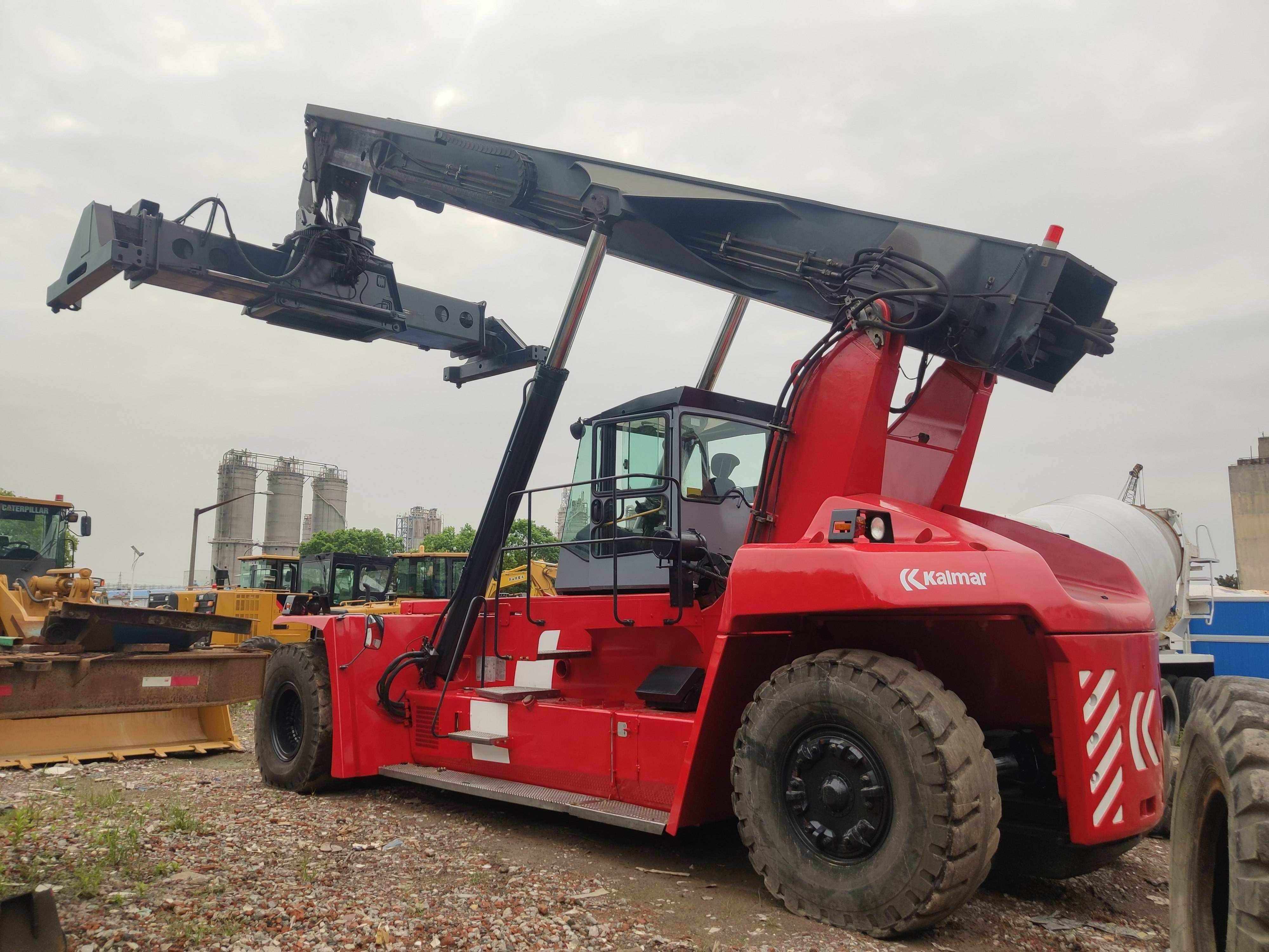 Kalmar DRF450 used reach stacker for sale Second hand original kalmar 45 ton container handler cheap price