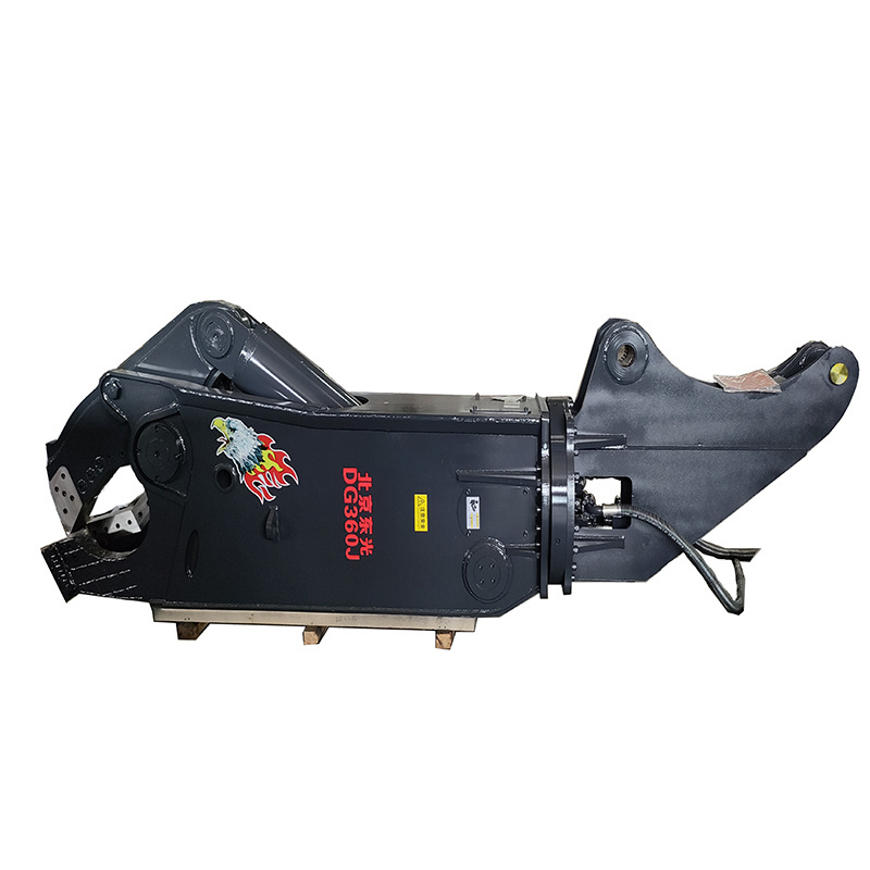 DG Factory Customized eagle shaped demolition shear Hydraulic Rotating Eagle Shear For Excavator