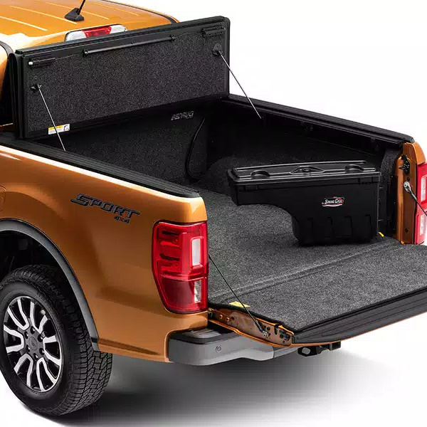 Heavy Duty Toolbox Storage Swing Case For Pickup Truck Bed With Lock Tool Box