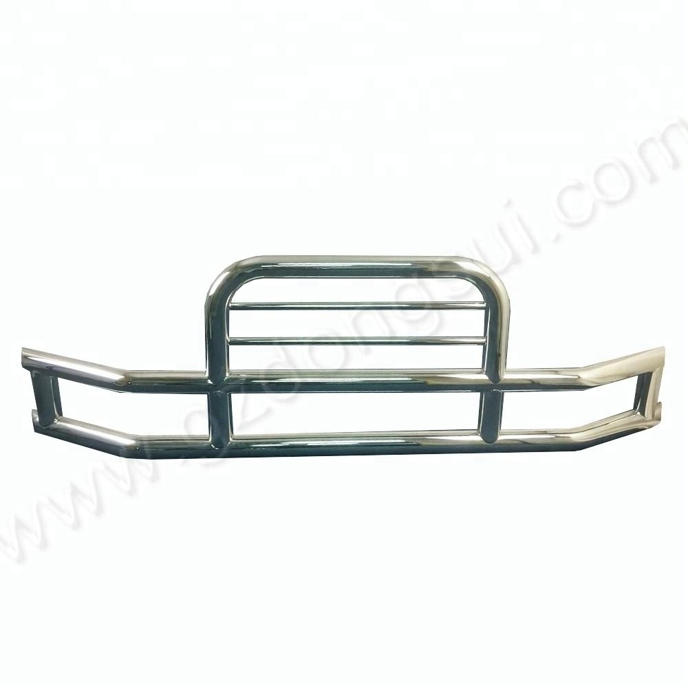 Truck accessories 304 stainless steel front bumper grille guard for Kenworth and Volvo semi truck