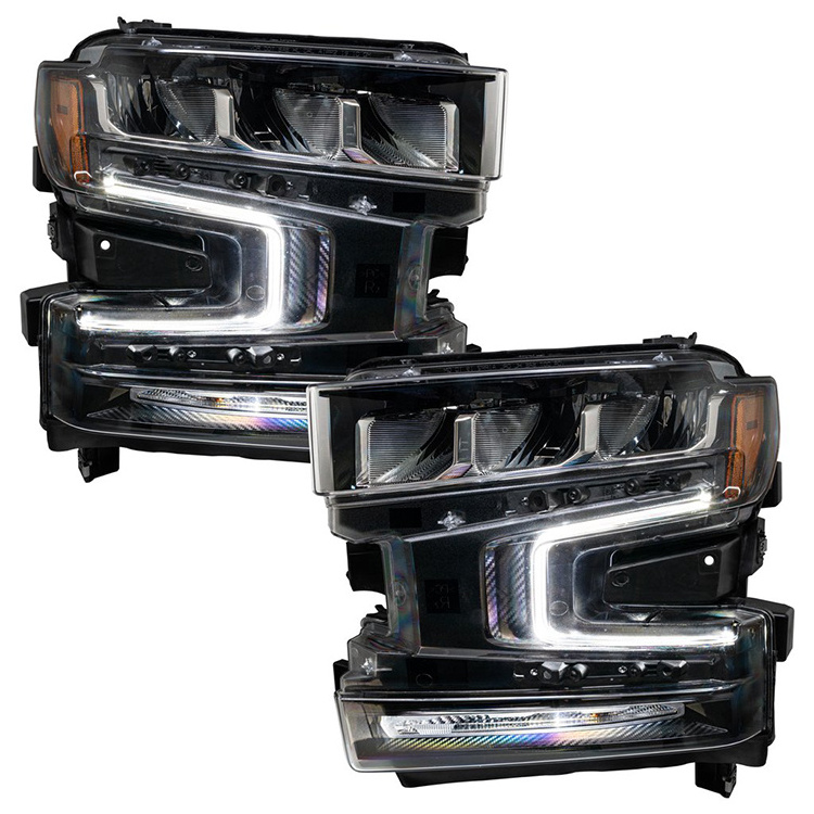 Hot Sale High Quality High Configuration Customer Popular Car Led Headlights for Chevrolet Silverado 2019 2020 2021 2022