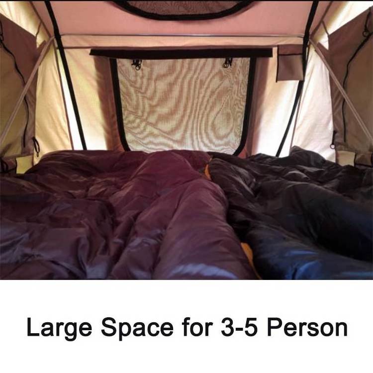 Universal Hot Sale High Quality Off-road Camping Car Soft Roof Top Tent for Jeep Ford Toyota Nissan Mitsubishi Dodge