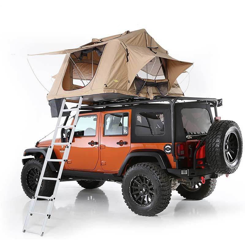 Universal Hot Sale High Quality Off-road Camping Car Soft Roof Top Tent for Jeep Ford Toyota Nissan Mitsubishi Dodge